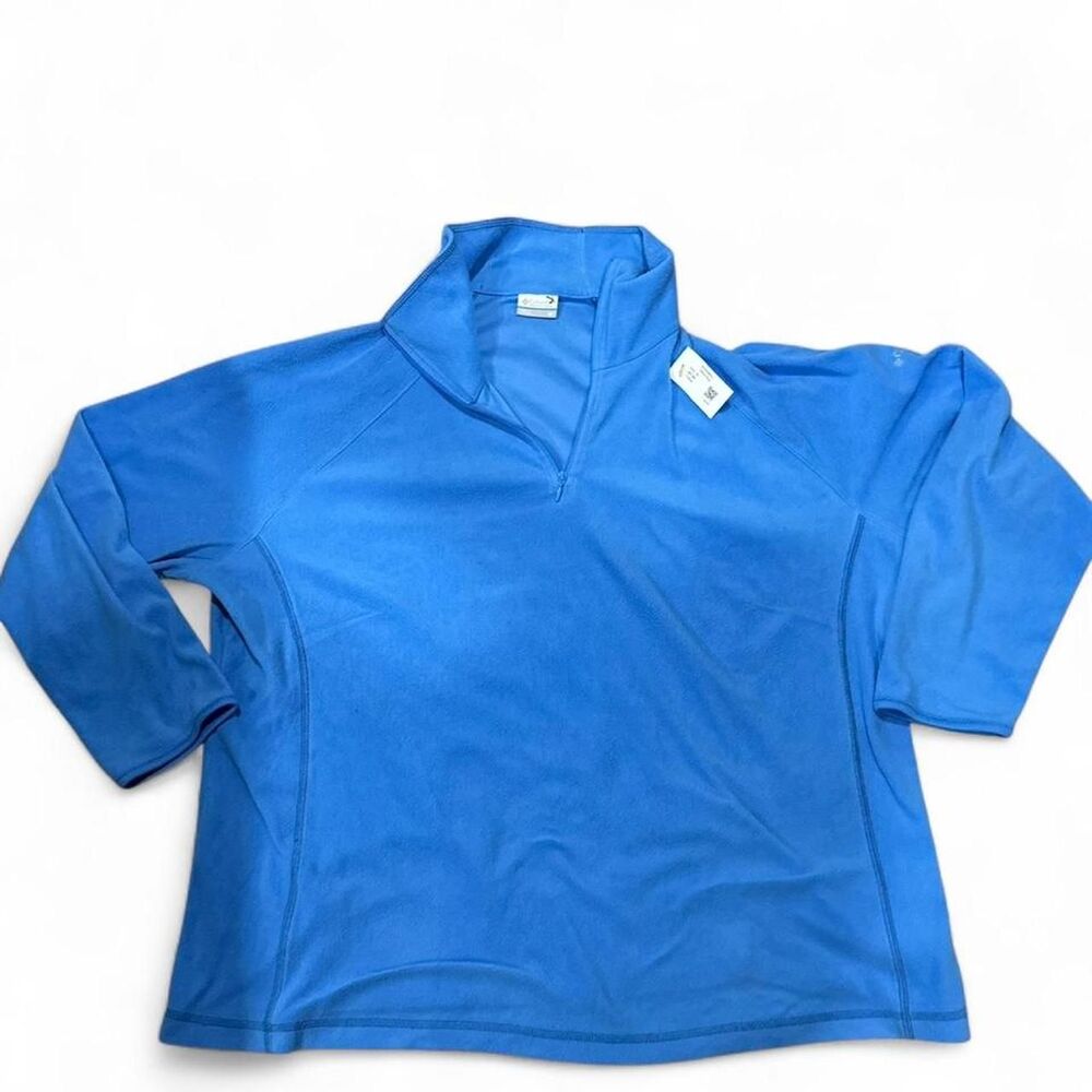 Columbia Blue Fleece Top